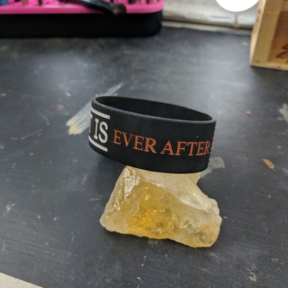 Rubber bracelet